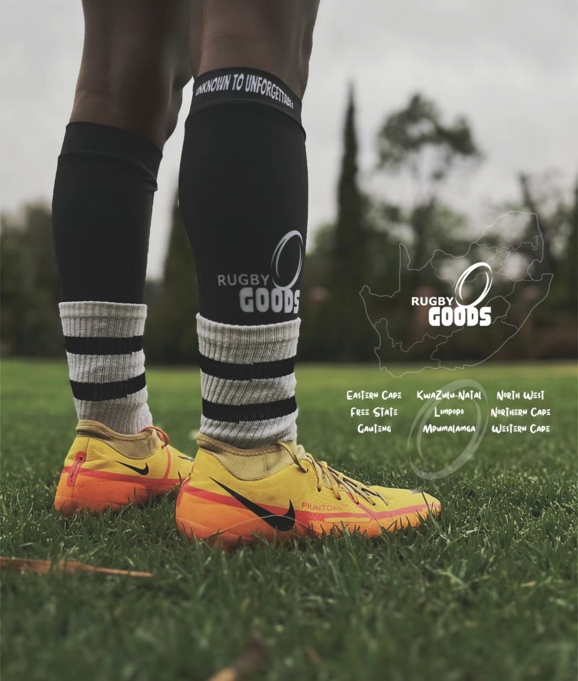 Rugby Goods Calve Compression Sleeves